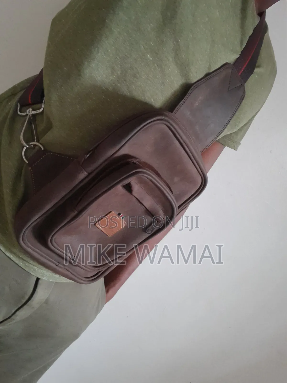 Class, Style and Security Put Together in This Cow Hide Chest Bag