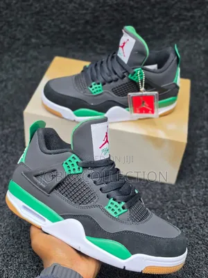 Nike Sb X Air Jordan 4 Pine Green Sneakers