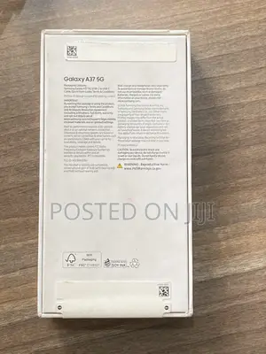 New Samsung Galaxy A37 128 GB Black