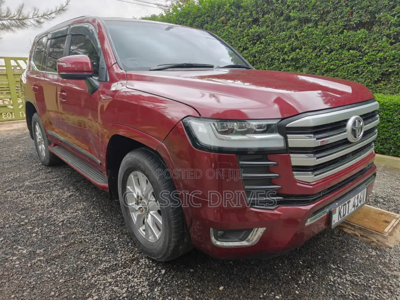 Toyota Land Cruiser 2014 Maroon