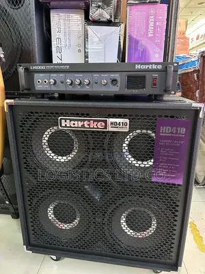 Hartke HyDrive HD410 4x10 Bass Guitar Speaker Cabinet, 1000w