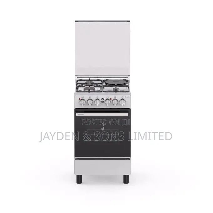 Hisense HF531GEES 50×55cm Cooker – 3 Gas + 1 Electric | Electric Oven