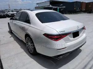 Mercedes-Benz S-Class S 500 4MATIC 2021 Off white