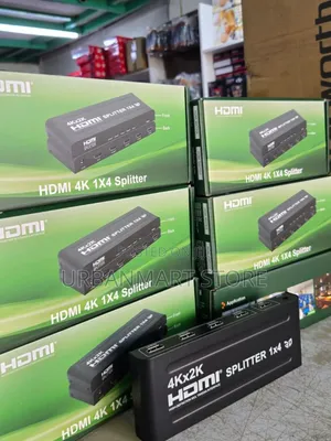 HDMI 1x4 Splitter for TV, Projector and Monitor