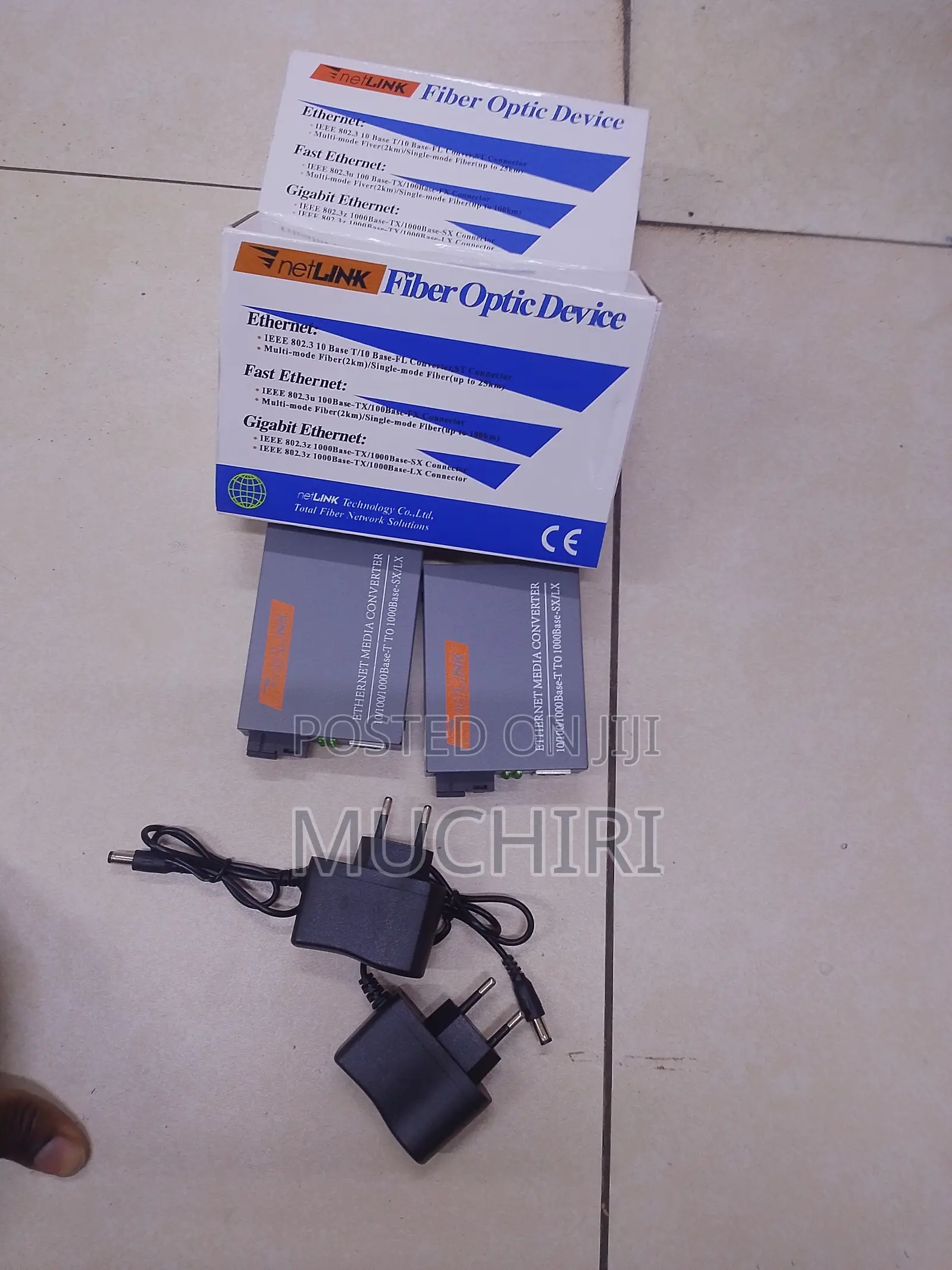 1000M Fiber Optic Network Converter Netlink
