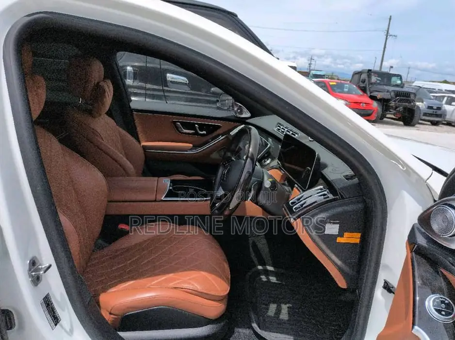 Mercedes-Benz S-Class S 500 4MATIC 2021 Off white