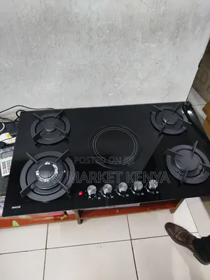 Brand New Bolesi Built in Hob 90cm Black