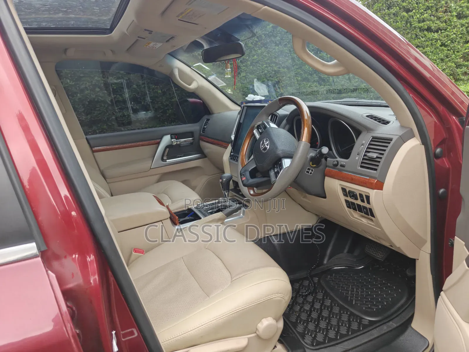 Toyota Land Cruiser 2014 Maroon