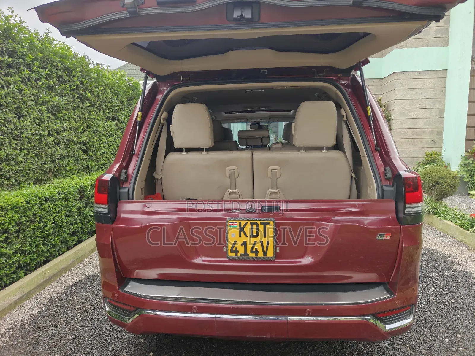 Toyota Land Cruiser 2014 Maroon