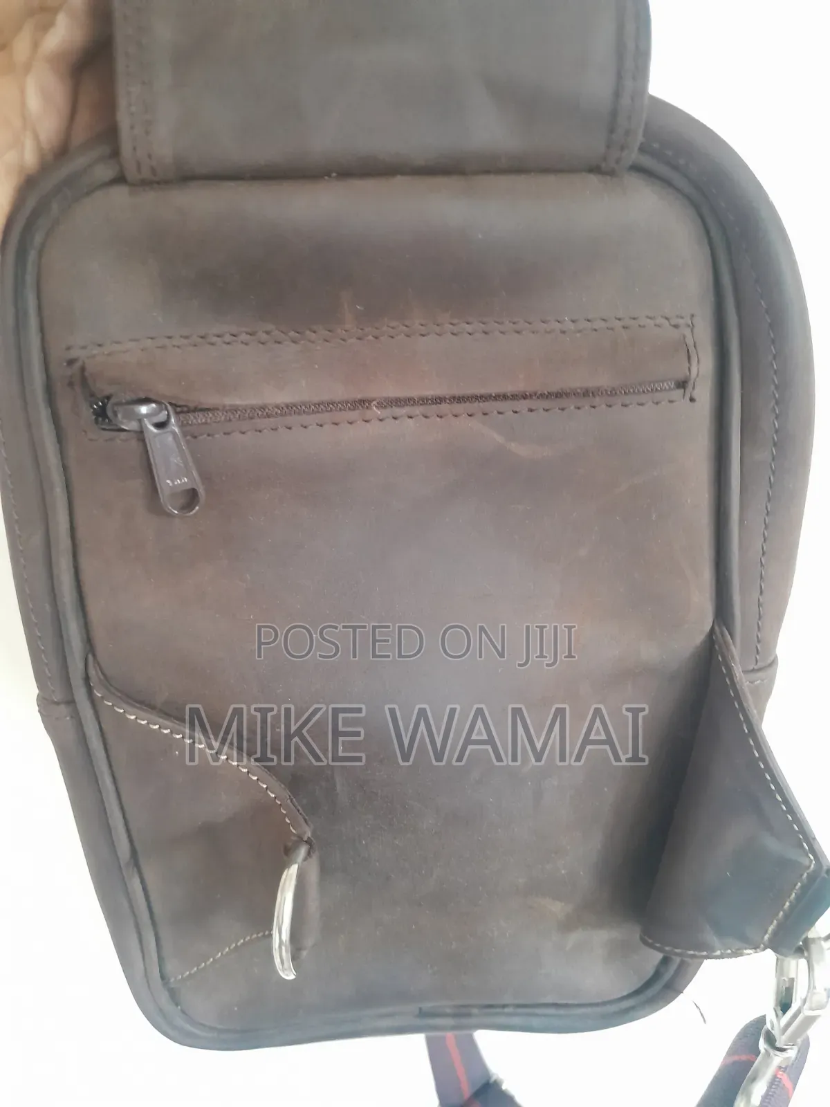 Class, Style and Security Put Together in This Cow Hide Chest Bag