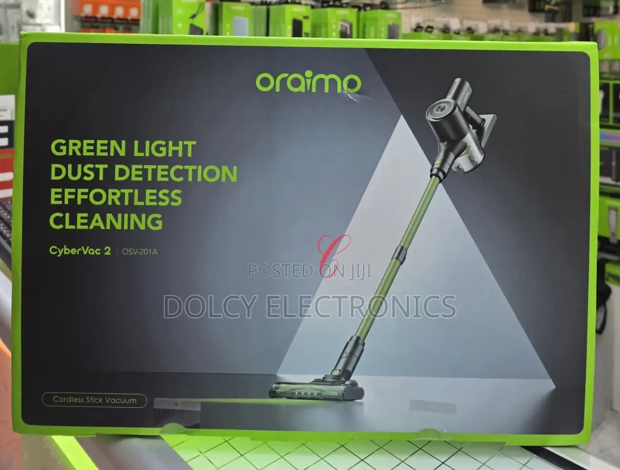 Oraimo Cyber Vac2 Osv-201a Lightweight Powerful Cordless Stick Vaccum
