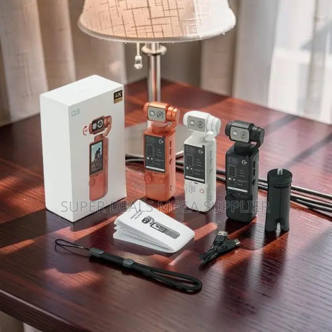 Ultra HD Vlogging Q6,Q7,Q8 Rotating Video Recording Action Cameras