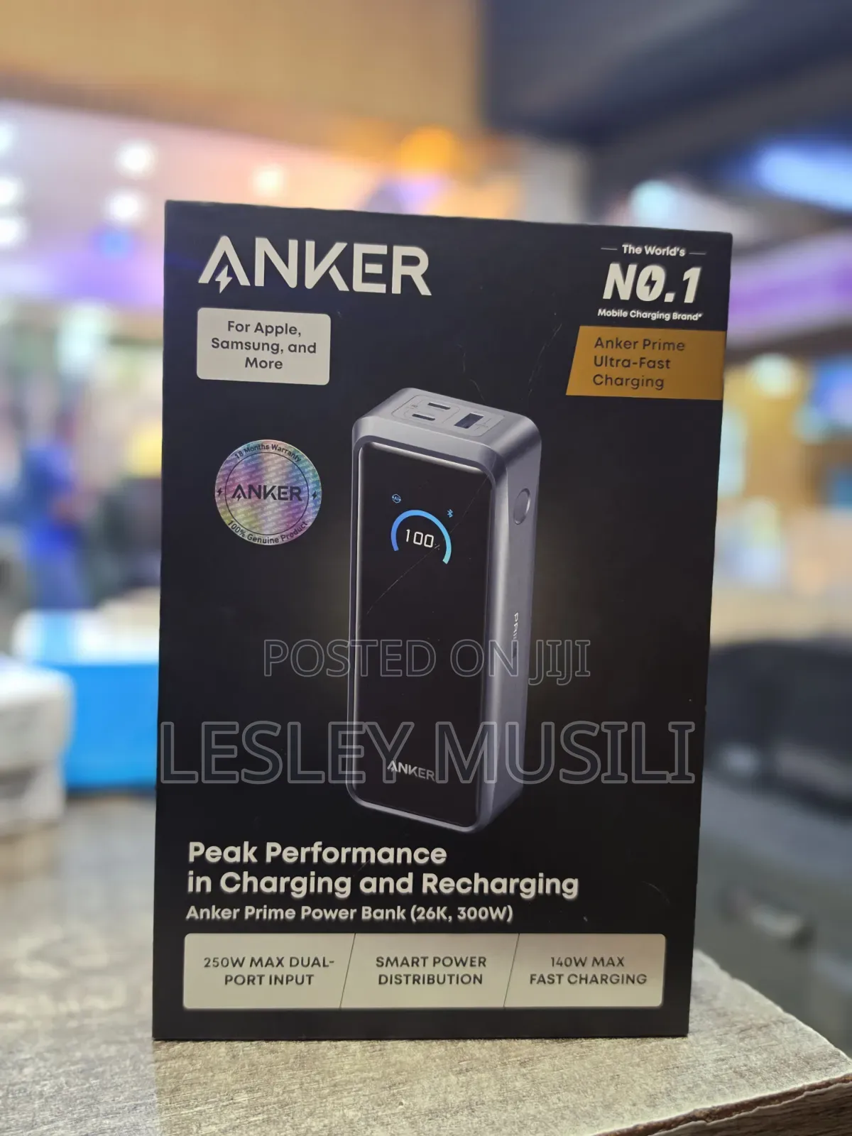 Anker Prime Powerbank 26000,300w