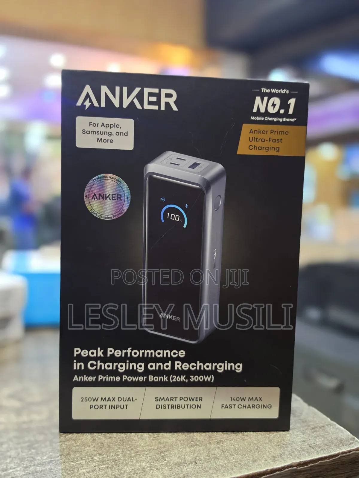 Anker Prime Powerbank 26000,300w