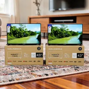 Budget Prices Solarmax 43 Inch Smart Android Digital QLED TVs