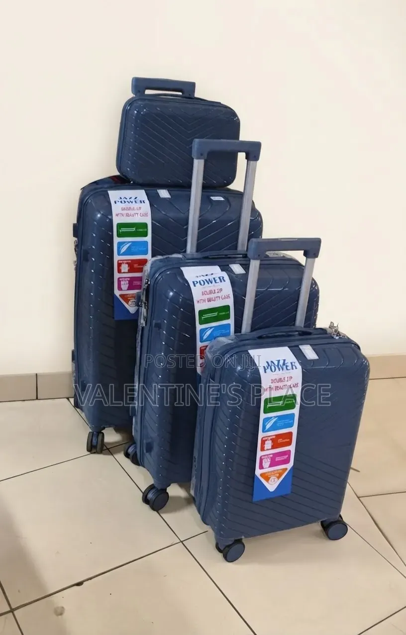 Premium 4-Piece Jazz Power Luggage Se