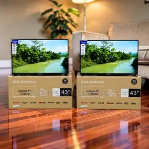 Promo Prices Solarmax 43 Inch Smart Android Digital QLED TVs