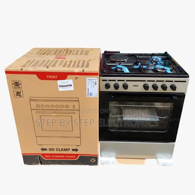 Factory Direct Prices 3 Gas Burners +1 Electric Free Standing Cookers