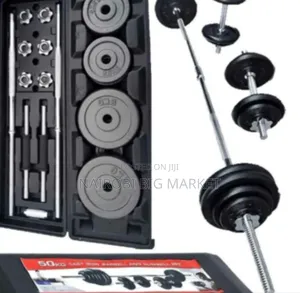 50kgs Chrome Dumbbells Set With Case
