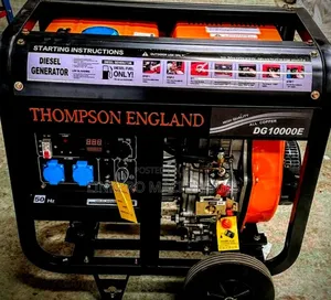 10 Kva Thompson's England Open Diesel Generator