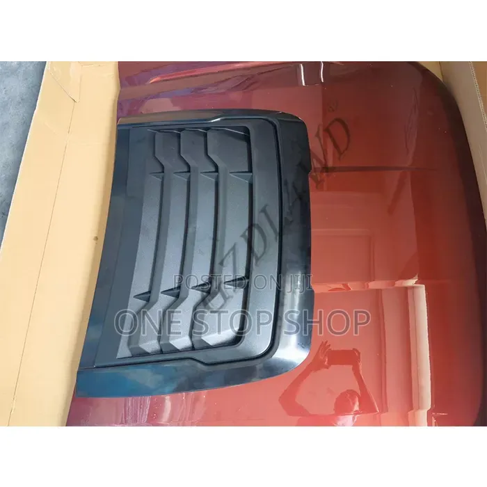 Bonnet Upgrade Styling Carbon or Gloss Black ABS Plastic Hood Scoop