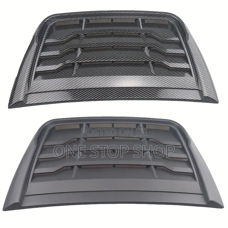 Big Size Gloss Black or Carbon Fiber Bonnet Scoop Decoration
