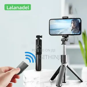 1.7M 3in1 Extendable Selfie Stick Tripod With a Fill Light_de