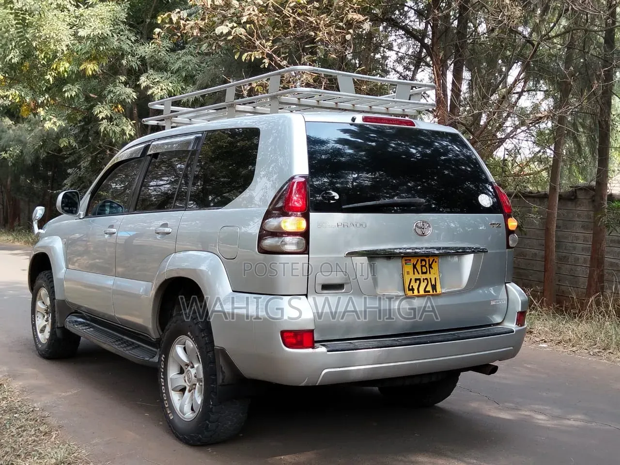 Toyota Land Cruiser Prado 2005 Silver