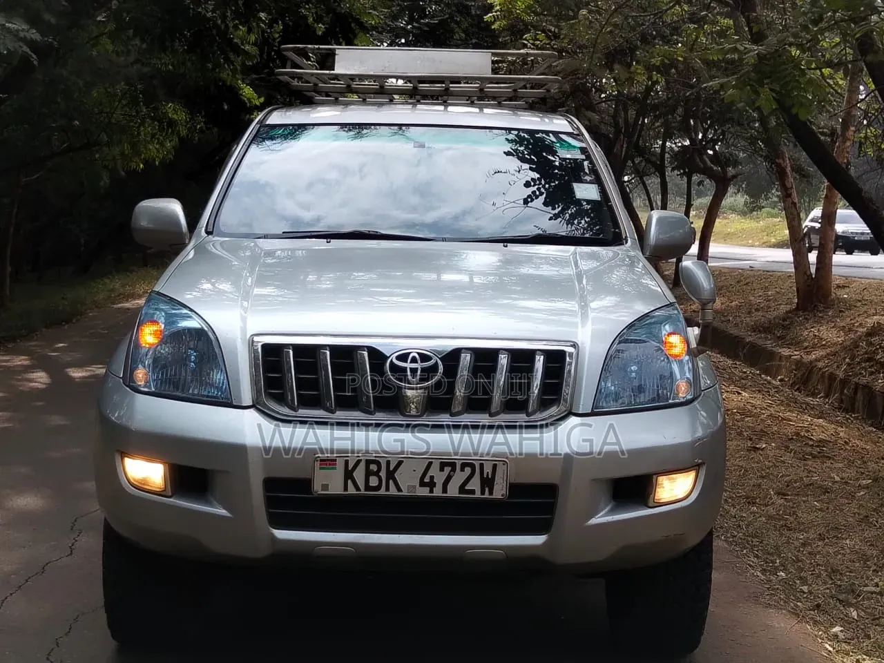 Toyota Land Cruiser Prado 2005 Silver