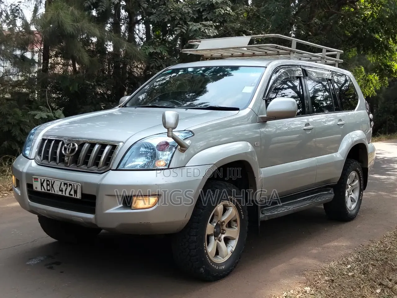 Toyota Land Cruiser Prado 2005 Silver