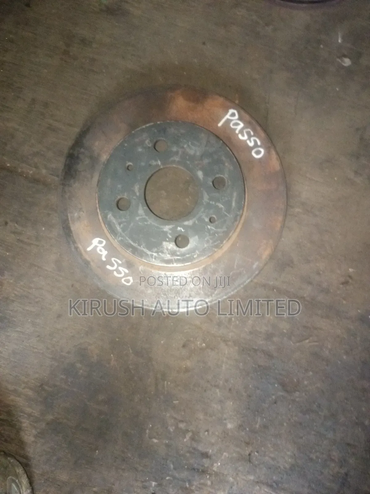 Toyota Passo Brake Disc