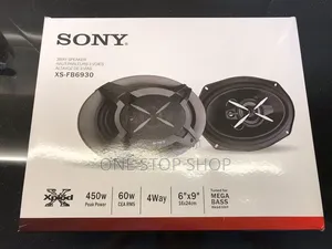 Sony 6*9" Heavy Bass Speaker With 4_ohm Impedance