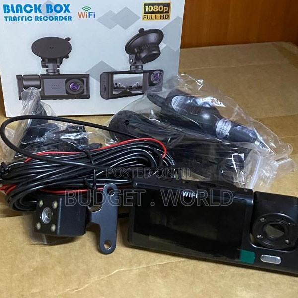 C309 Full Coverage 3-Lens WiFi Dash Camera - main view