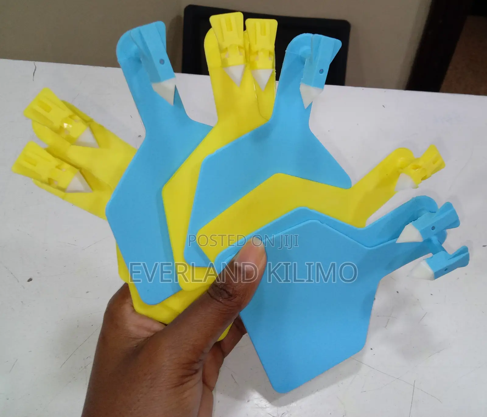 Customized Z Tags, Yellow for Cattles