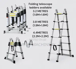 Double Sided 3.2+3.32 Folding Telescopic Ladder