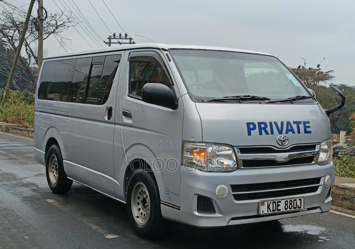Toyota HiAce 2014 Silver