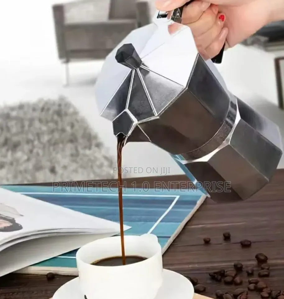 Coffee Maker Pot Stainless Steel Silver 600 Ml