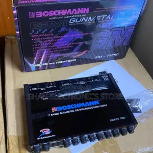 13 Volts Boschmann Equalizer EQX-75PRO 7 Band Parametric Equalizer