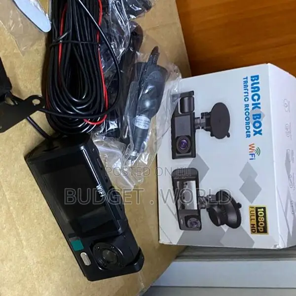 C309 Triple Lens Dashcam With Wireless WiFi