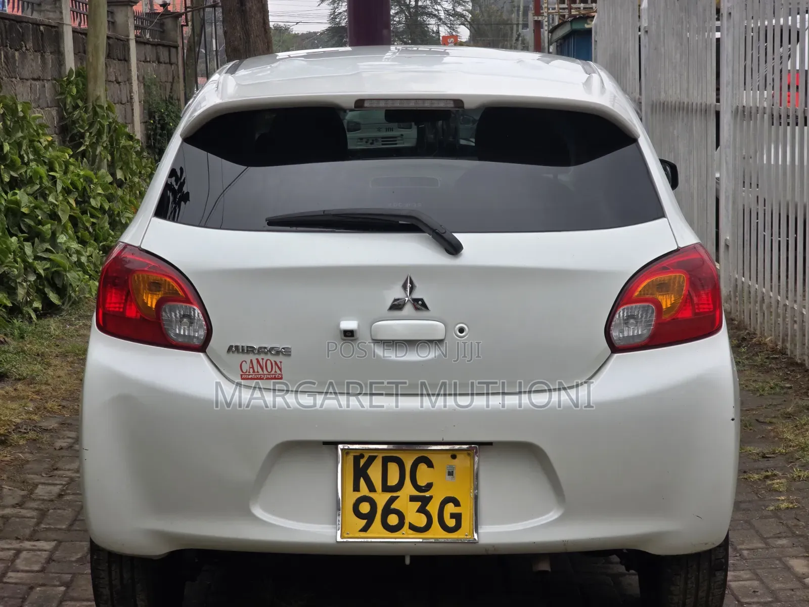 Mitsubishi Mirage 2013 White