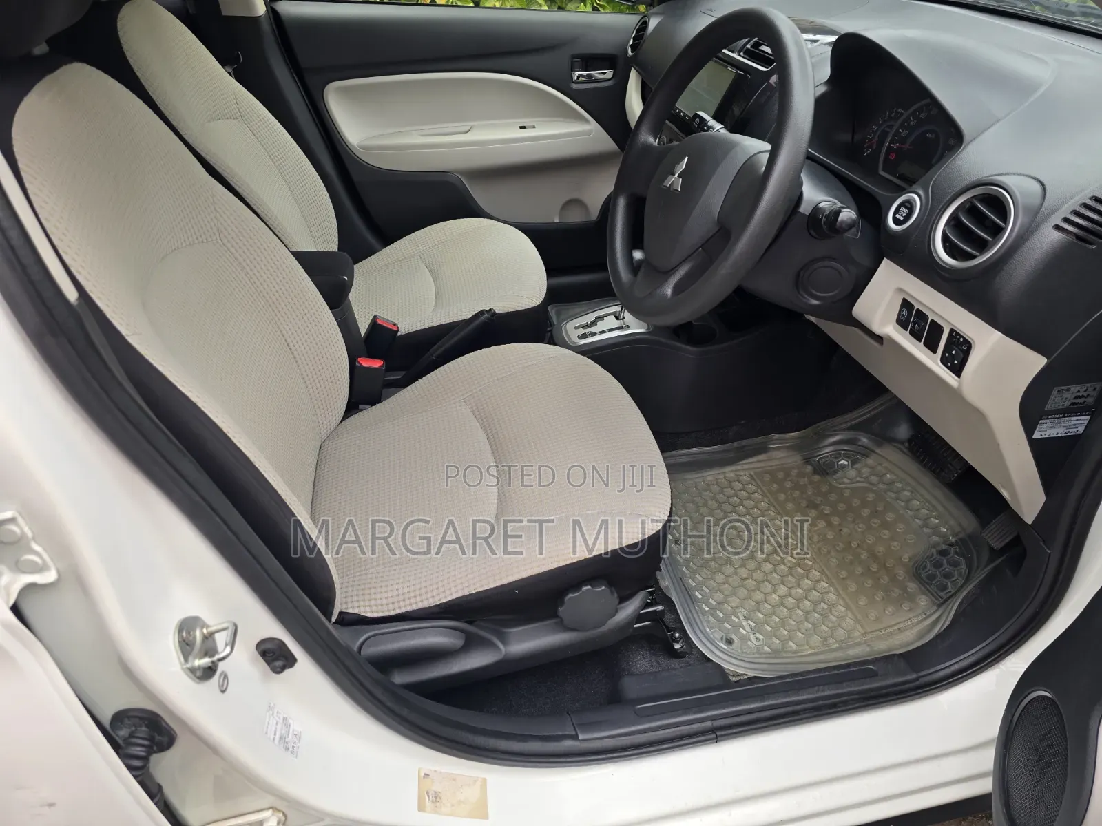 Mitsubishi Mirage 2013 White