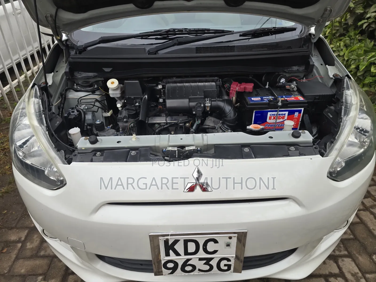 Mitsubishi Mirage 2013 White