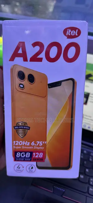 New Itel A200+ 128 GB Orange
