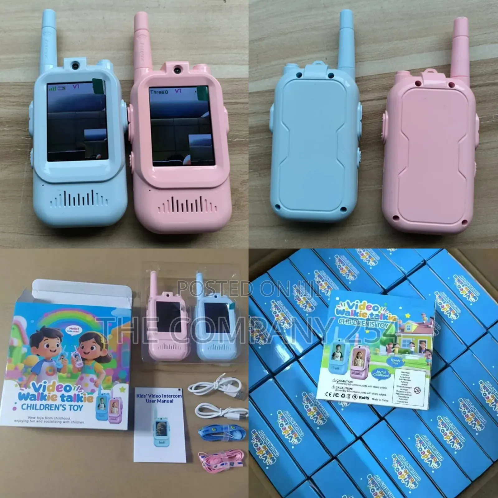 *Video Walkie Talkies* *Prices at 2500* Colours Pink and Blue
