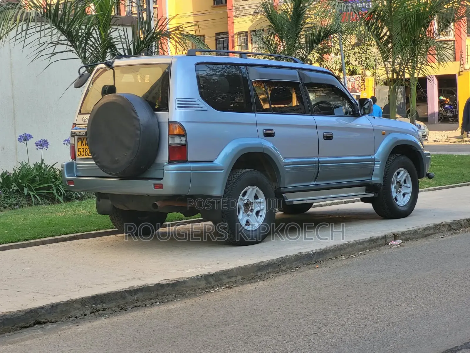 Toyota Land Cruiser Prado 1995 Gray