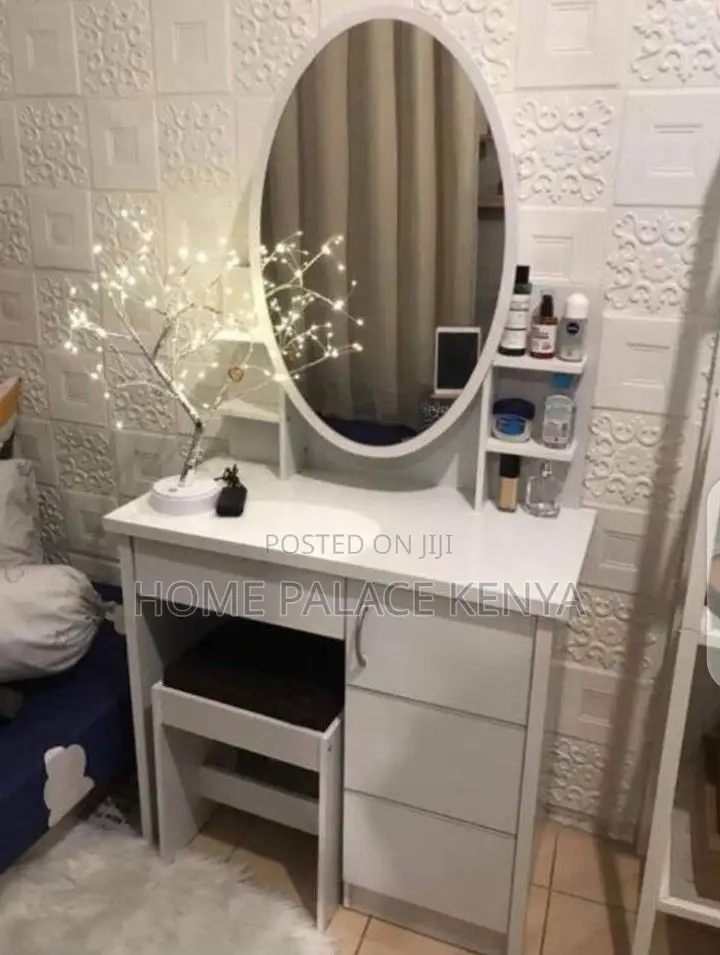 Dressing Table; Premium Modern Kids Dressing Table With Storage