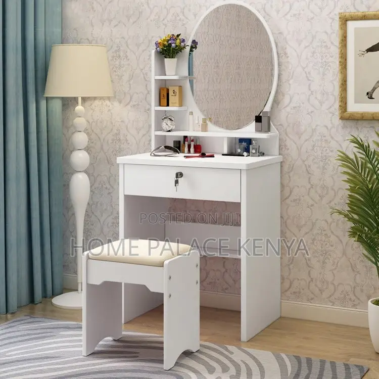 Dressing Table; Premium Modern Kids Dressing Table With Storage
