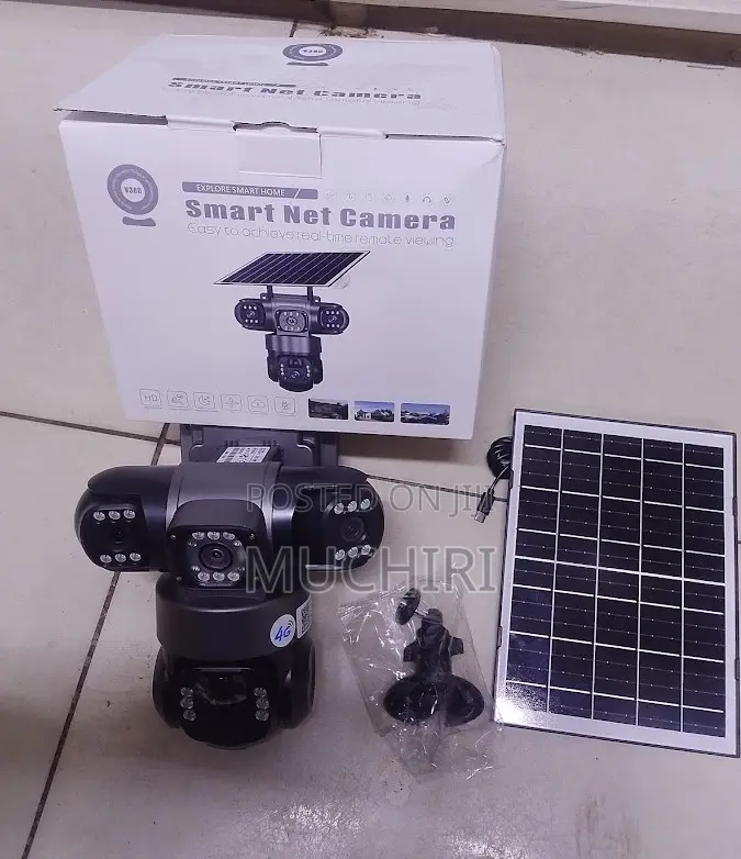 Outdoor V380 Triple Lens Wireless Camera