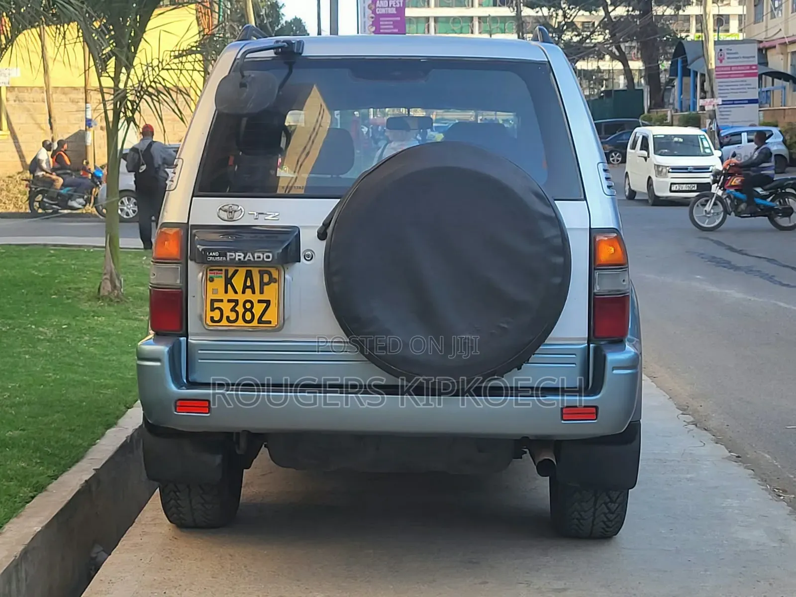 Toyota Land Cruiser Prado 1995 Gray