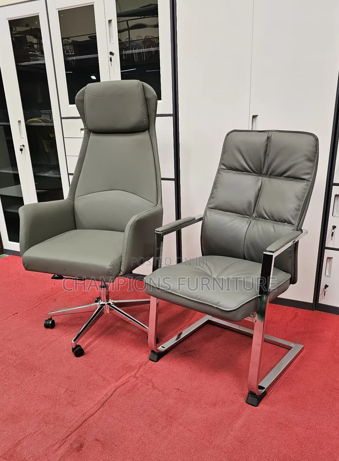 Executive Office Chair Pair